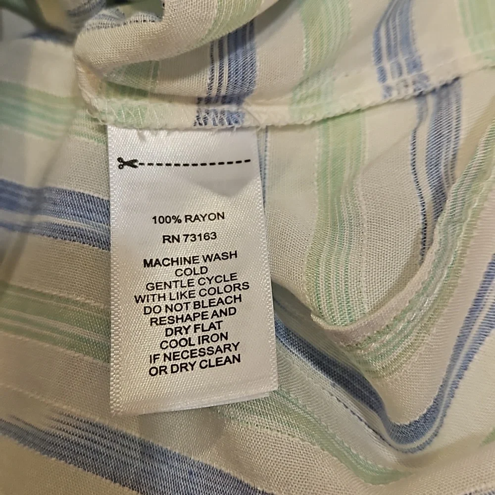 NWT - Cupio Striped Blouse - Picture 11 of 11